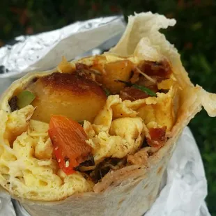 Breakfast burrito