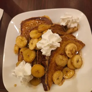 Bananas Foster French Toast