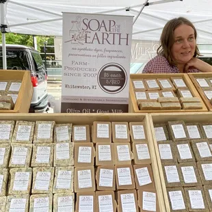 Soap via olive oil and goat milk