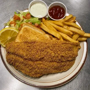 Fried catfish