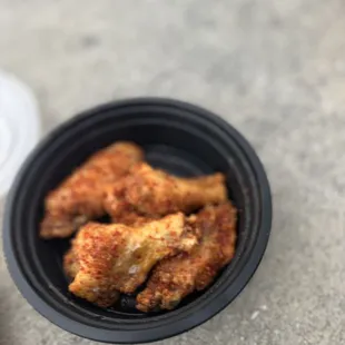 Chicken wings: SZECHUAN BROWN SUGAR RUBBED