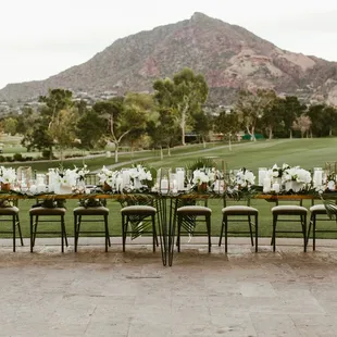 Modern Farm Table rental. Photo http://hannahcostello.com/