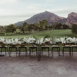 Modern Farm Table rental. Photo http://hannahcostello.com/