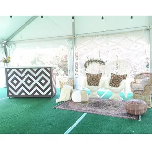Boho Lounge &amp; our Mykenna Bar