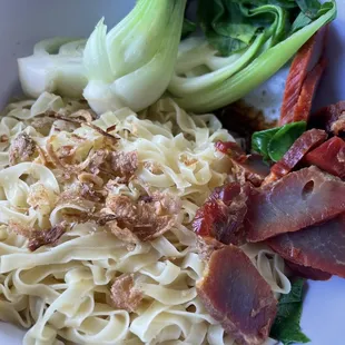 Dry Fish Ball Noodles