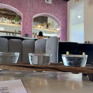 Sake flight