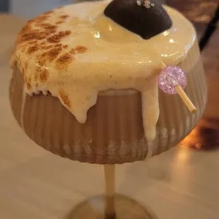 Pumpkin spice chai martini