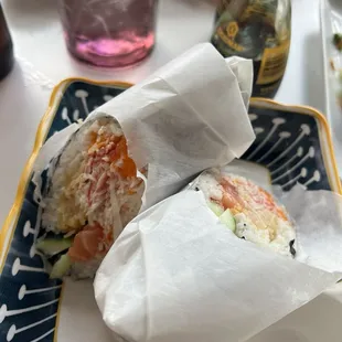 Lemon On Main burrito....so good!