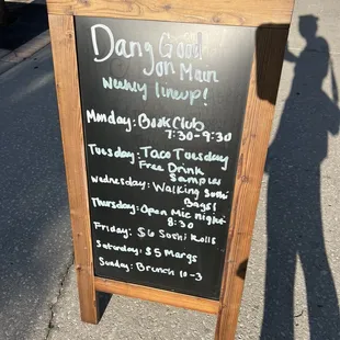 Weekly events