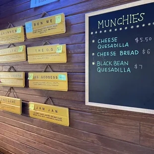 Danger Dave&apos;s menu