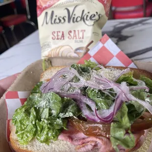 The Grinder sandwich