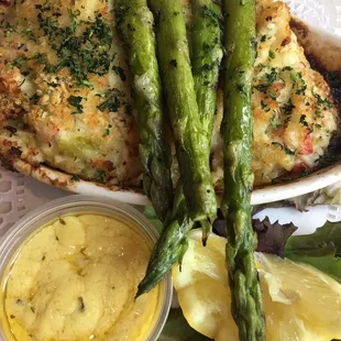 Crab Stuffed Walleye