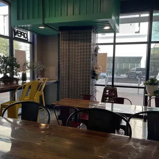 Inside seating