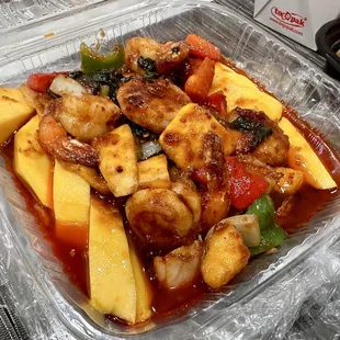 *D2 Mango Prawns