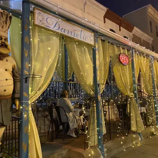 beautiful outdoor setup