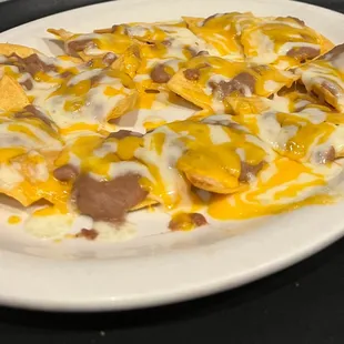 Bean and Cheese Nachos