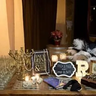 Time to drink champagne and dance on the tables...sassy and glam Flirty Thirty Party.