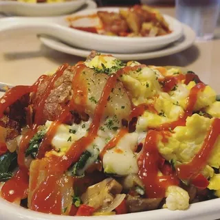 Scramble platter