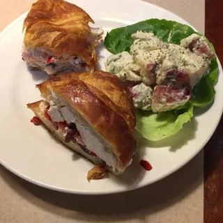Poached Chicken Sandwich