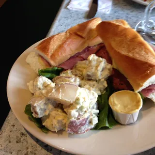 Corned Beef & Swiss Cheese Sandwich