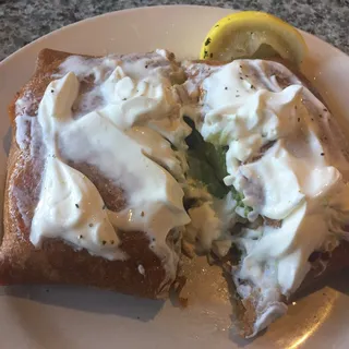 Spicy Avocado Crepe