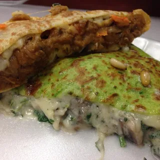 Spinach & Mushroom Crepe
