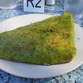 Tomato, Spinach & Feta Crepe