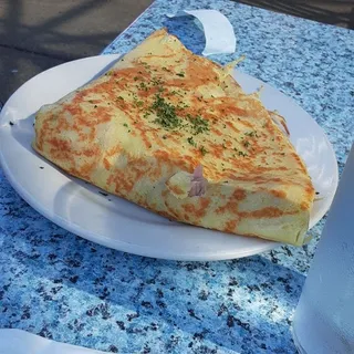 Ham & Swiss Cheese Crepe