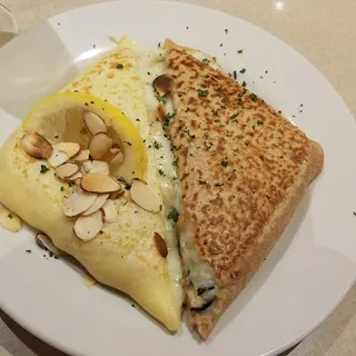 Crab & Spinach Crepe