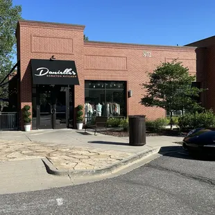 Front Entrance with partial view of their outside patio