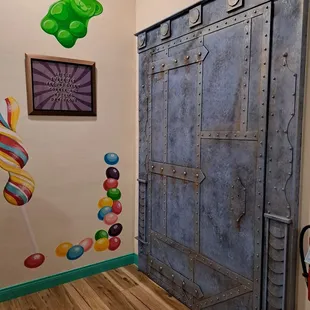 Restaurant door entrance