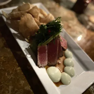 GRILLED AHI TUNA