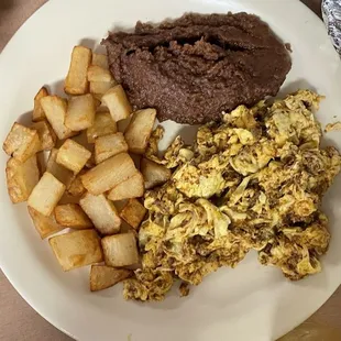 Chorizo &amp; Egg plate so good!