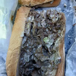 two sandwiches