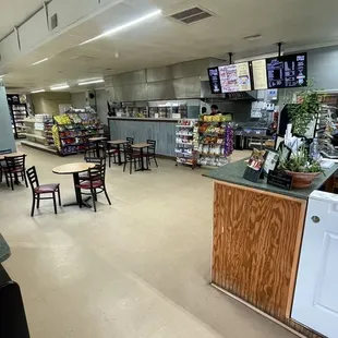 From entrance.  Recent remodeling