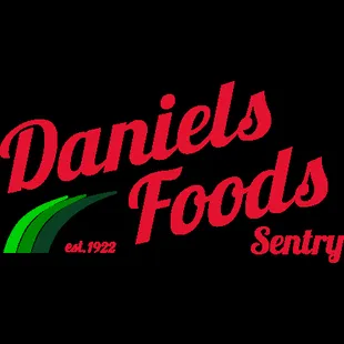 the logo for daniels foods
