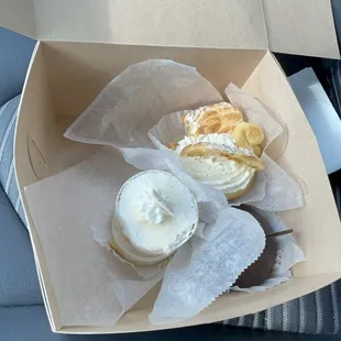 a box of pastries