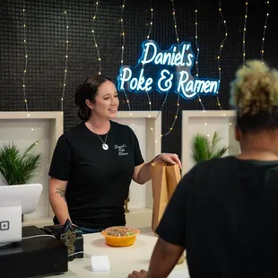 interior, sushi and sashimi