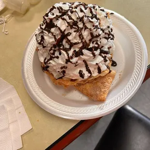 Fried ice cream