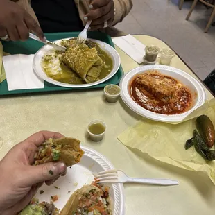 food, burritos and wraps