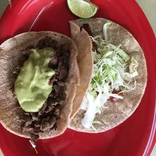 Asada &amp; fish taco