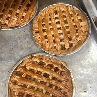  a variety of pies