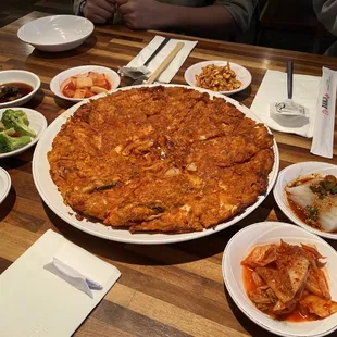 Kimchi jeon
