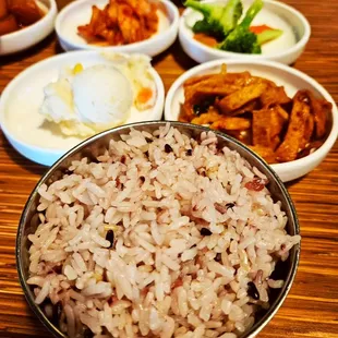 Rice and side dishes
