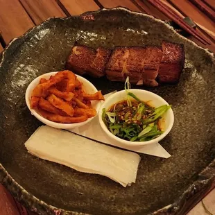 Bo-ssam Pork Belly wrap