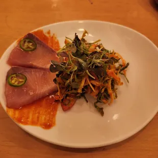 Yellowtail Sashimi