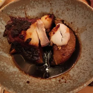 Soy Poached Black Cod