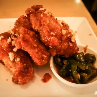 Korean Fire Chicken Wings