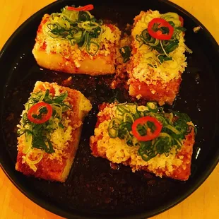 Ginger Scallion Tofu