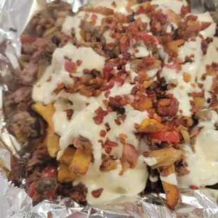 Loaded Philly Fries